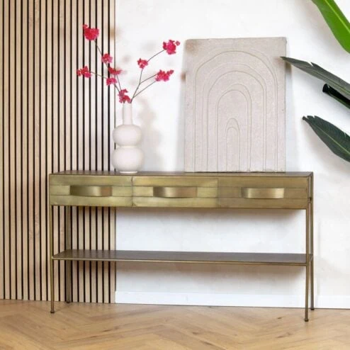 Loua sidetable goud