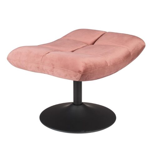 Dutchbone Hocker Bar Velvet Roze