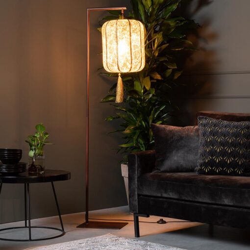 Dutchbone Vloerlamp Suoni Goud