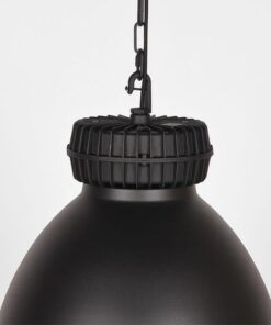 Joshua Hanglamp industrieel zwart 50cm