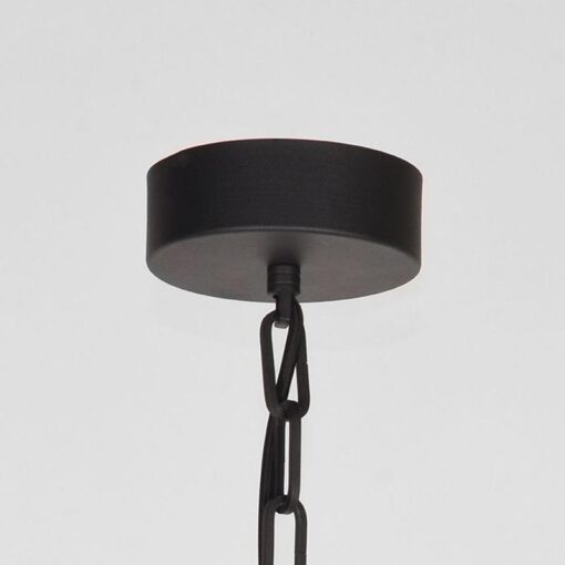 Joshua Hanglamp industrieel zwart 50cm