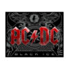 ACDC Black Ice rood - metalen bord