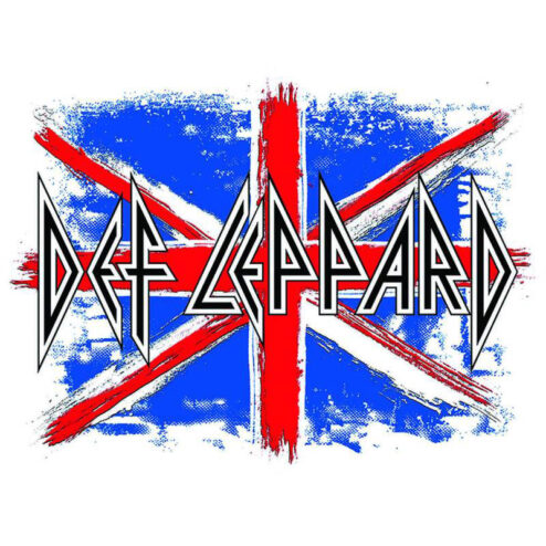 Def Leppard vlag - metalen bord