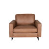 Fauteuil Arezzo Cognac Microvezel