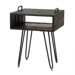 Lanco nachtkastje industrieel 40cm