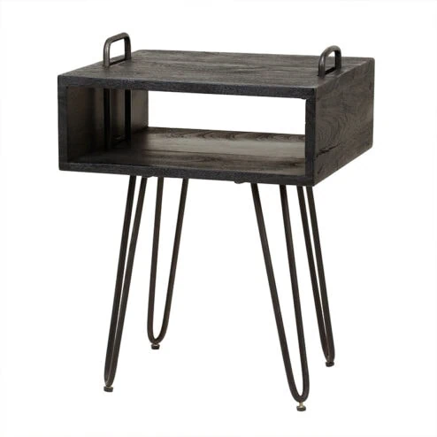 Lanco nachtkastje industrieel 40cm