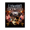 Lynyrd Skynyrd Schedel - metalen bord