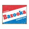 Original Bazooka - metalen bord