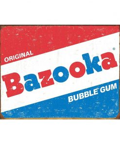 Original Bazooka - metalen bord