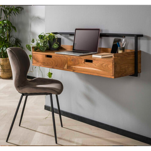 Sonic wandbureau industrieel 120cm