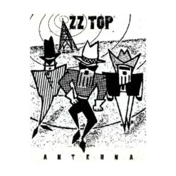 ZZTOP Antenna- metalen bord