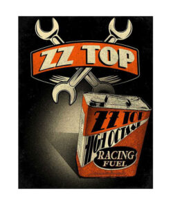 ZZTOP Racing Fuel - metalen bord