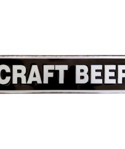 Craft Beer - metalen bord