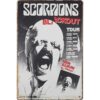 Scorpions tour - metalen bord