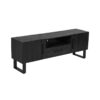 Haft tv meubel zwart mangohout 168cm