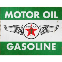 Texaco Oil and Gas metalen bord