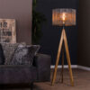 Trifoot vloerlamp