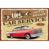 Auto Repair Car Service - metalen bord