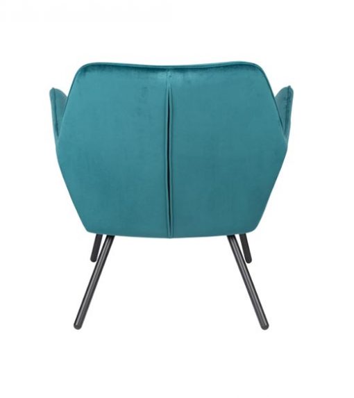 Birdson velvet fauteuil blauw - NORI Living