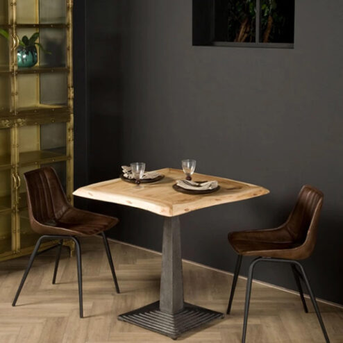 Bistro Boomstam Bartafel 80cm