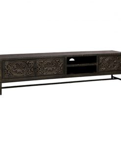 Casina TV meubel 3 drs zwart 200cm