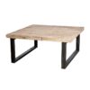 Eleonora Loan salontafel mangohout 100cm zwart