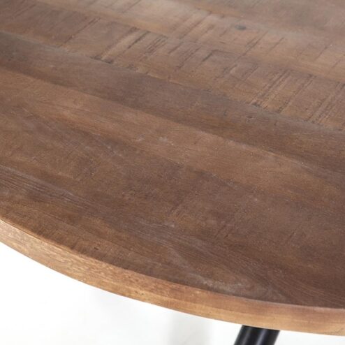 Eleonora Nikki eettafel rond mangohout 150cm