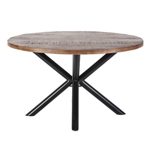 Eleonora Nikki eettafel rond mangohout 150cm