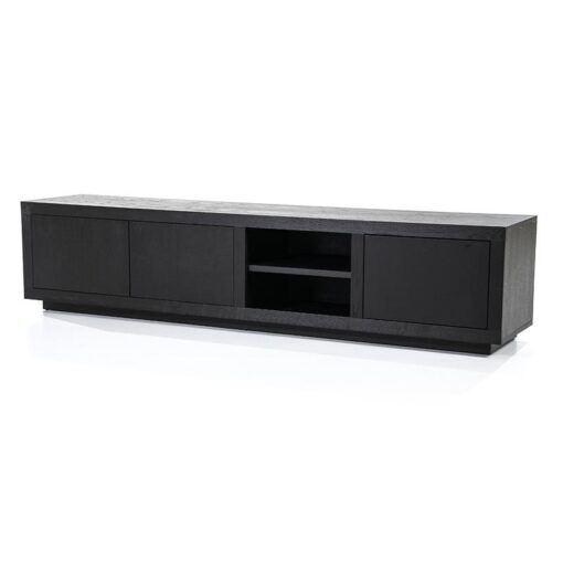 Eleonora tv meubel Helsinki 200cm zwart