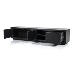 Eleonora tv meubel Helsinki 200cm zwart