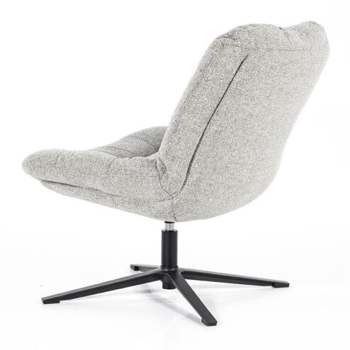 Fauteuil Danica - licht grijs Baquer