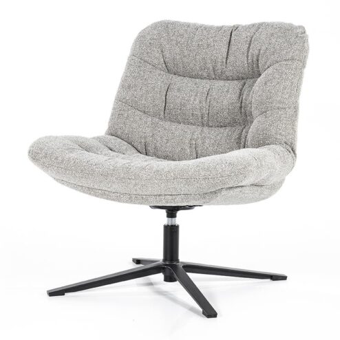 Fauteuil Danica - licht grijs Baquer