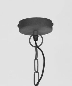 Hanglamp Storm grijs 34cm