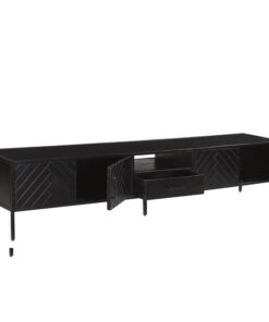 Ylva tv meubel visgraat zwart 240