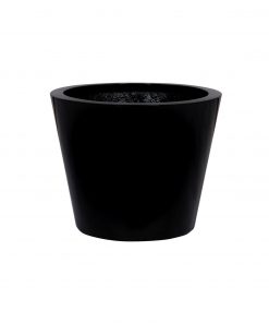 Bucket Large Glossy Black