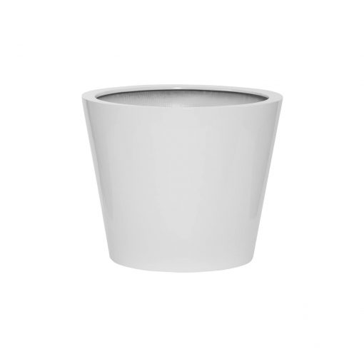 Bucket Small Glossy White