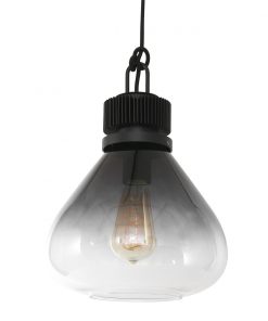 Demeter Hanglamp 1-lichts glas 25cm E27