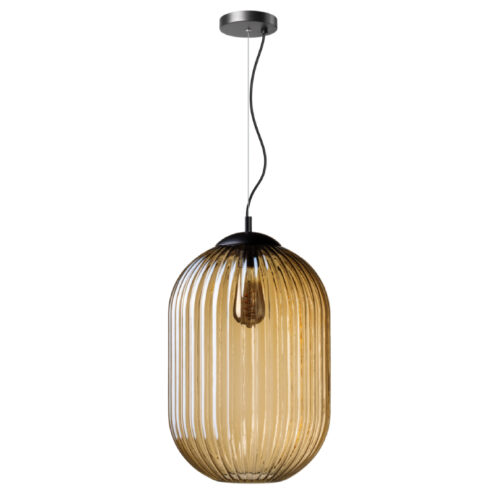 Glamm 1-lichts hanglamp Amber 30cm