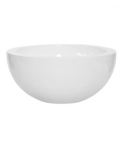 Vic Bowl Large Glossy White