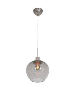 Floral Plafondlamp 1-lichts staal XL