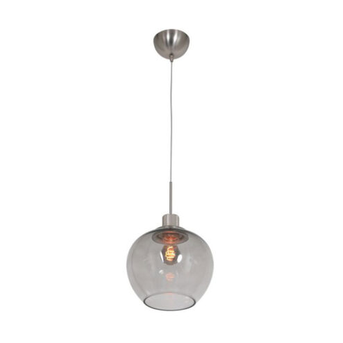 Floral Plafondlamp 1-lichts staal XL