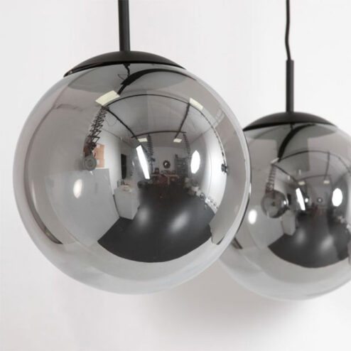 Hera Plafondlamp 3-lichts smoke mirror