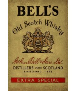 Bell's Whisky - metalen bord