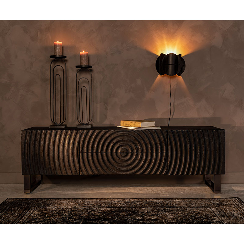 Dutchbone Coals meubel zwart 160cm