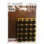 BOHUIZ 72 stuks viltglijders zelfklevend, 3 mm dik bruine meubelglijders stoelviltglijders antislip pads voor bescherming van uw meubels en vloeren (hoekig