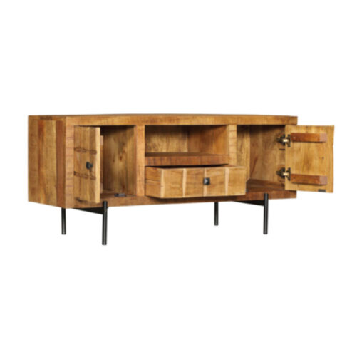 Cubical tv-meubel mangohout 120cm