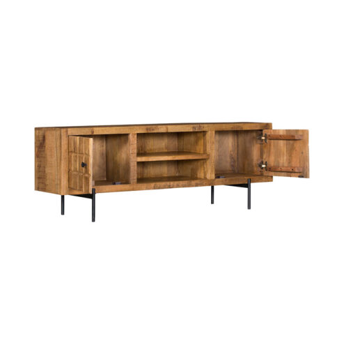 Cubical tv-meubel mangohout 150cm