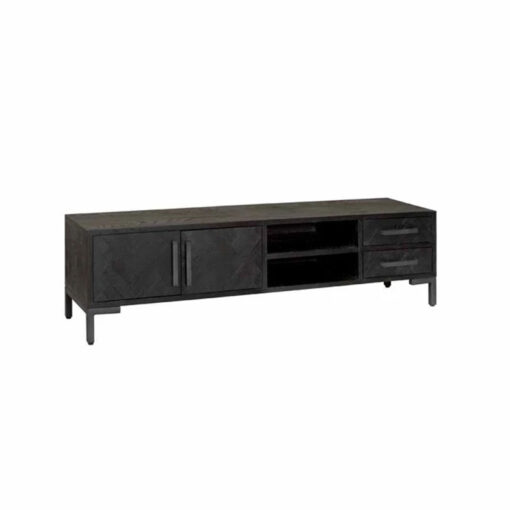 Zambi-tv-meubel-zwart-185cm