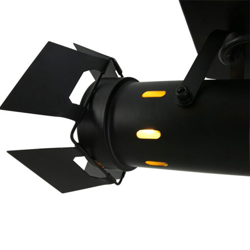 Carré 2-lichts spot zwart industrieel