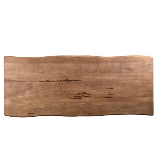 Sturdy eettafel edge met spinpoot